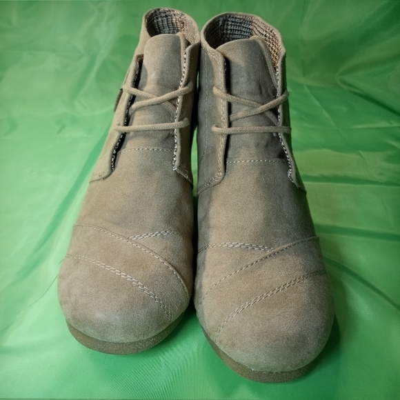 BONGO Ankle Boots Wedges Women's 7M - Picture 4 of 8